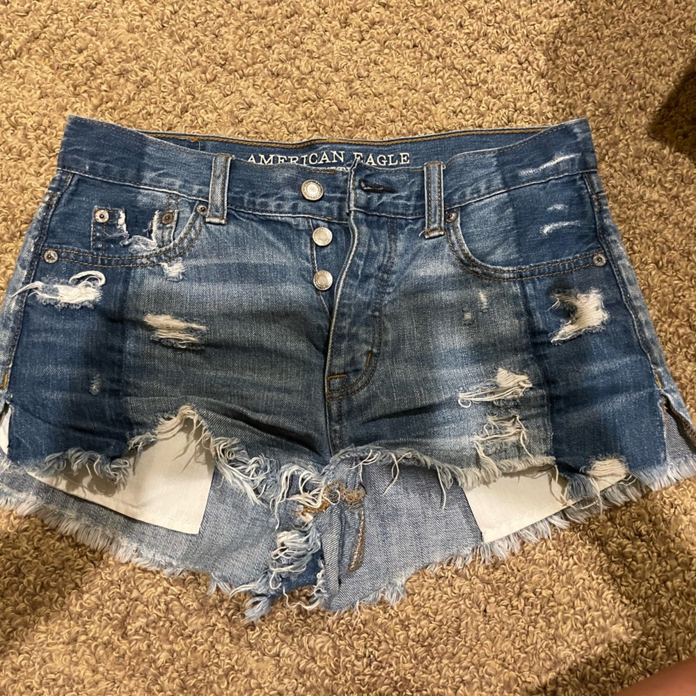 American Eagle vintage hi-rise festival shorts